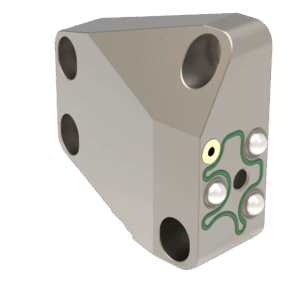 Smart cartridge holder, axial