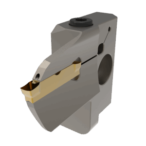 Axial grooving cartridge, cutting width 3mm