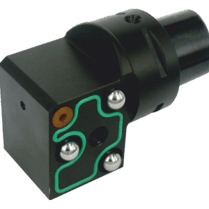 Double smart cartridge holder with polygon shank